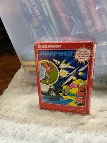 Intellivision game lot Auto Racing, Bowling, Boxing, Sharp Shot Complete Sets