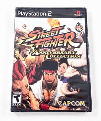 STREET FIGHTER ANNIVERSARY COLLECTION NEW SEALED 2004 Playstation 2 PS2