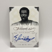2012-13 Flawless Basketball Elvin Hayes Bullets Greats Auto /20