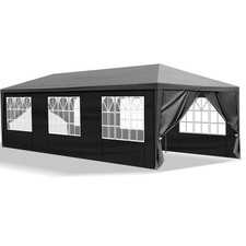 10'x 30' Canopy Tent Party Wedding Gazebo Waterproof With 8 Removable Walls