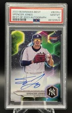 2023 Bowman's Best Best of 2023 Autographs Spencer Jones #B23-SJ Auto PSA 10