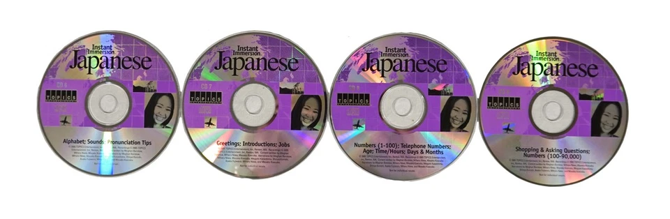 Listen and Learn to Speak Japanese Instant Immersion Language (4 Audio CDs) - Image 3 of 3
