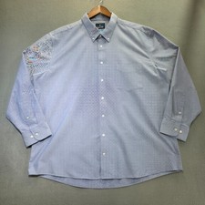 Stafford Coolmax Men's Slim Fit Long Sleeve Dress Shirt Size 18-18.5-34/35