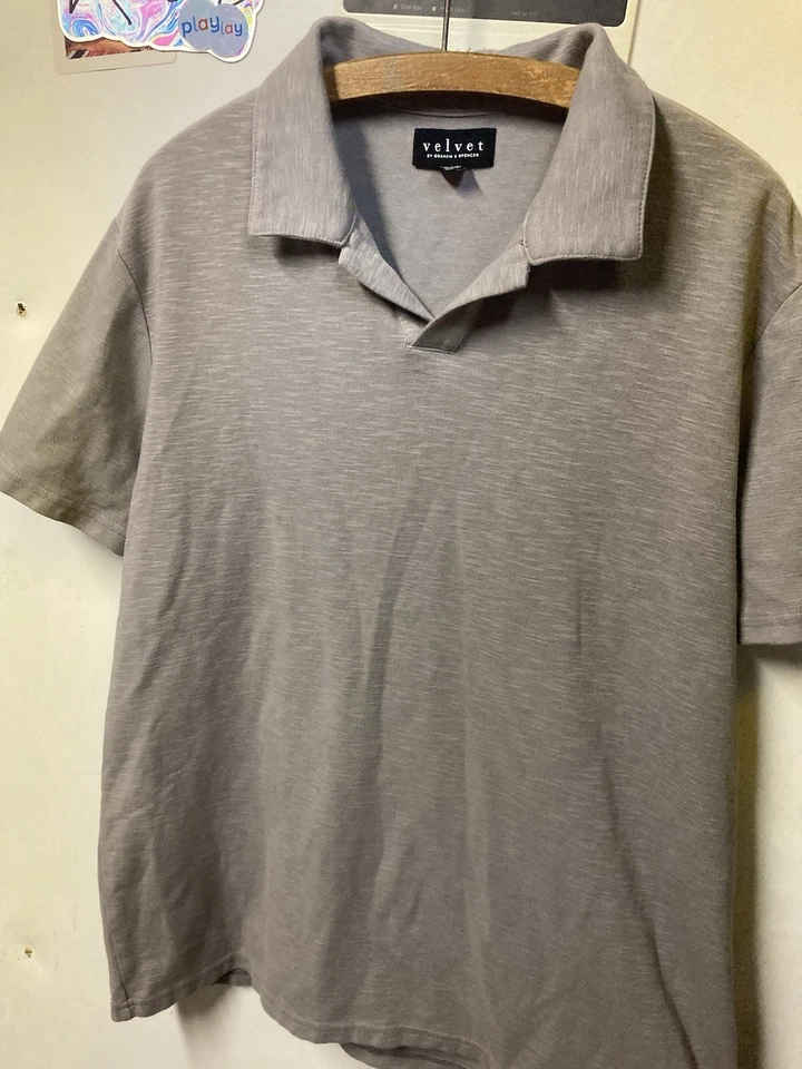 Polo VELVET Gris XL Foto 3 de 4