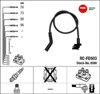 NGK 0598 ZüNdleitungssatz ZüNdkabelsatz ZüNdkabel FüR Ford