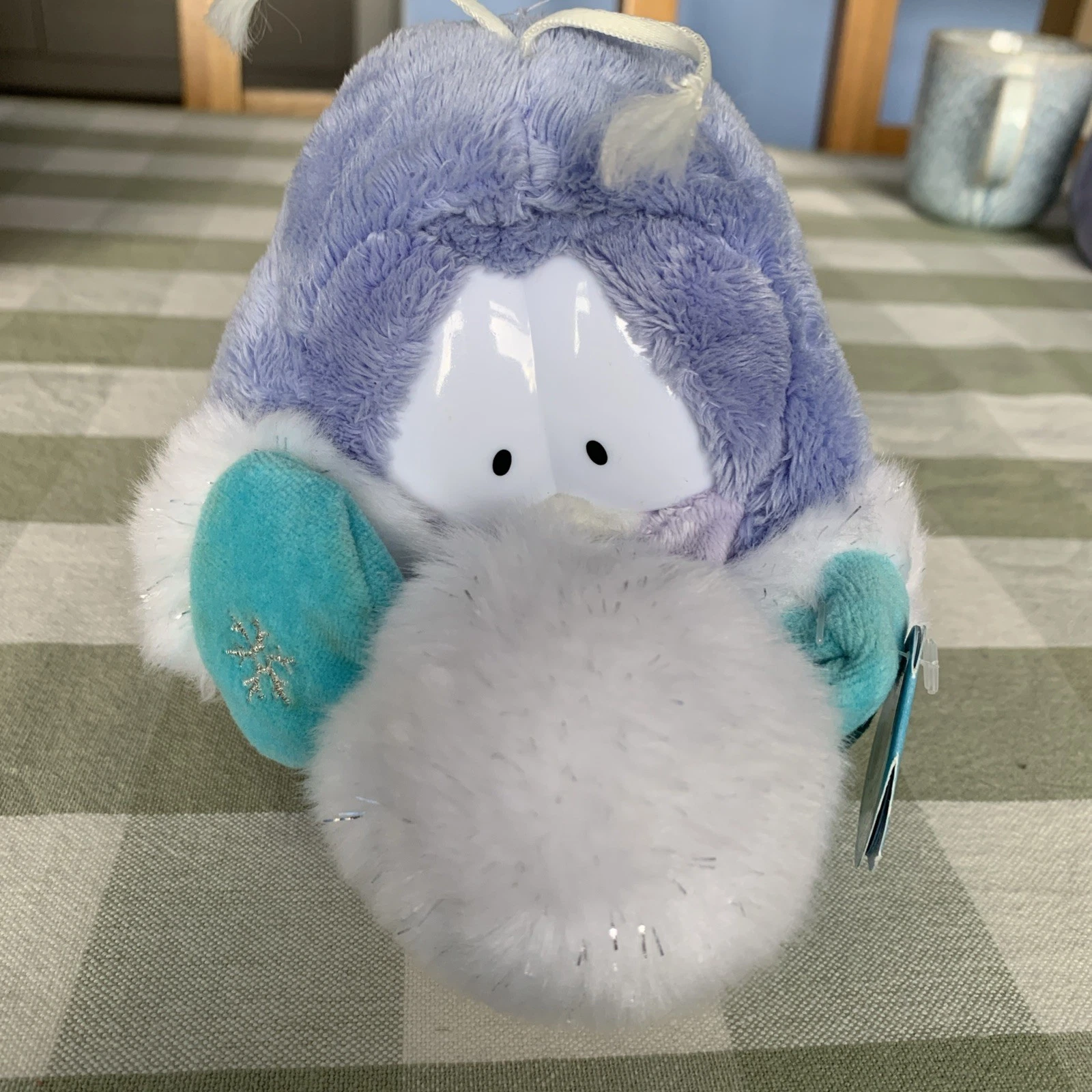 Carte Blanche Bobble The little Blue Owl - Snow Gloves 5” Plush Soft Toy
