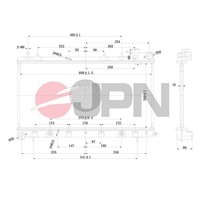 JPN MotorküHler WasserküHler 60C9050-JPN FüR Forester AWD SG5 Nato SG9