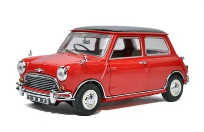 フランクリンミント製　1967 ミニクーパー　ポリス　1/24 Franklin/Danbury mint 1:24 1967 Morris Mini cooper British Classic