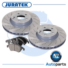 For Mercedes - E200 E220 E250 E300 E350 Front 322mm Brake Discs and Pads Juratek