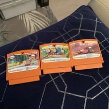 Vtech V.Smile Disney Handy Manny , Cars , Thomas Tank Engines Working Together 