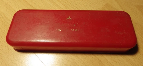 RARE Darwil box in red colour for men's wristwatch