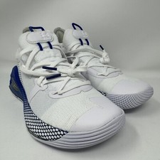 Under Armour Curry 6 GS 'Dub Nation' White Basketball Shoes 3020415-103 Size 4Y