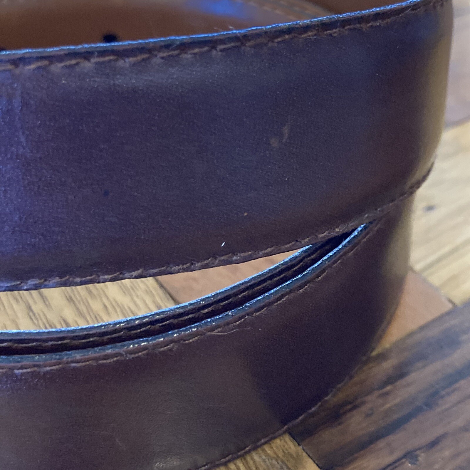 Christian Dior Solid Brown Split Leather Luxury M… - image 3