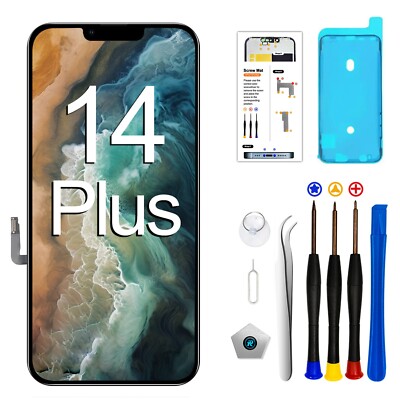 Display Für iPhone 14 Plus Ersatz OLED LCD Retina Screen 3D Touch Bildschirm Kit
