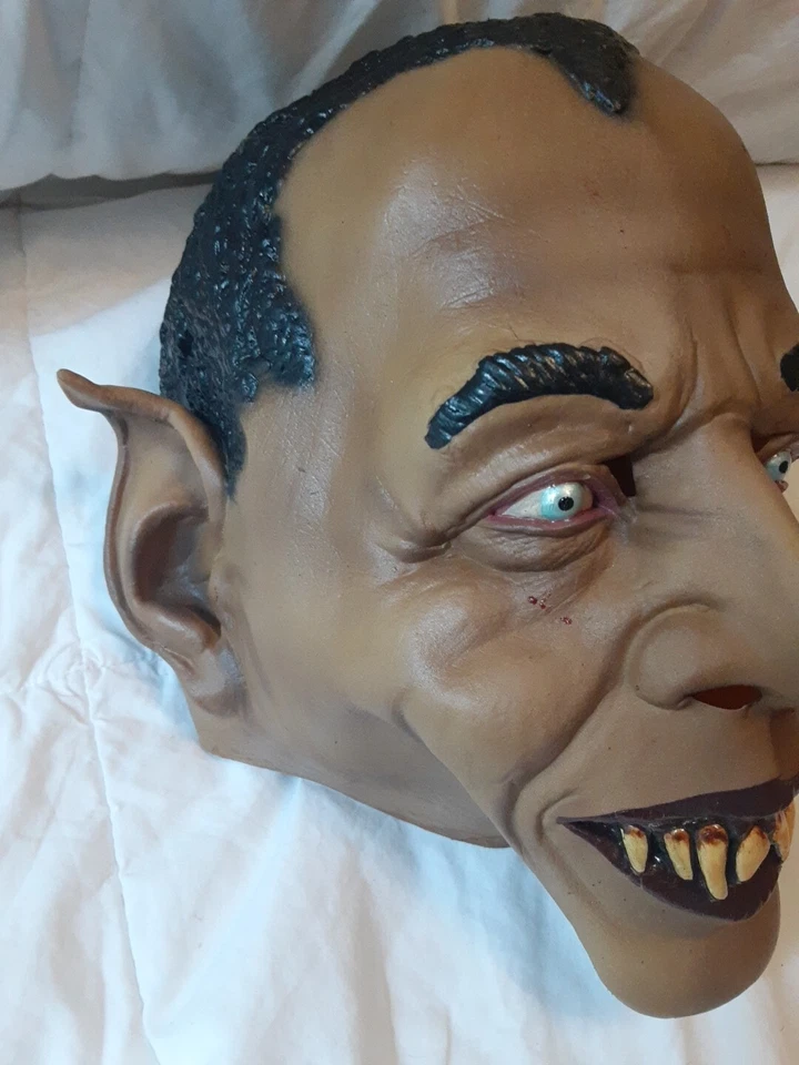 Máscara Completa de Látex Barackula Cuartel Obama Presidente Halloween MPN-TA521 Foto 4 de 4