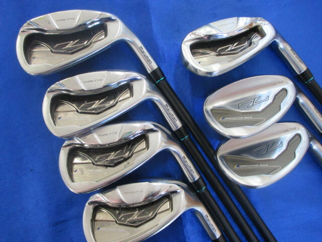 Maruman MAJESTY ZETA TYPE-713 7Pcs Z713 Regular Flex IRON SET | eBay