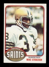 1976 TOPPS FOOTBALL #353 MIKE STRACHAN ROOKIE RC NEW ORLEANS SAINTS