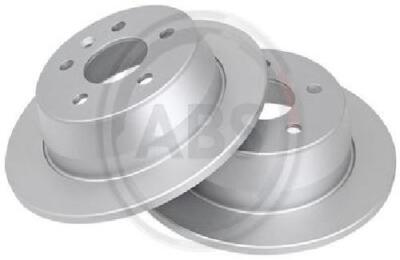 2x original A.B.S. Brake disc 16886 for Mercedes-Benz
