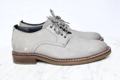 COLE HAAN Frankland Grand Gray Leather Dress Plain Toe  display picture 2