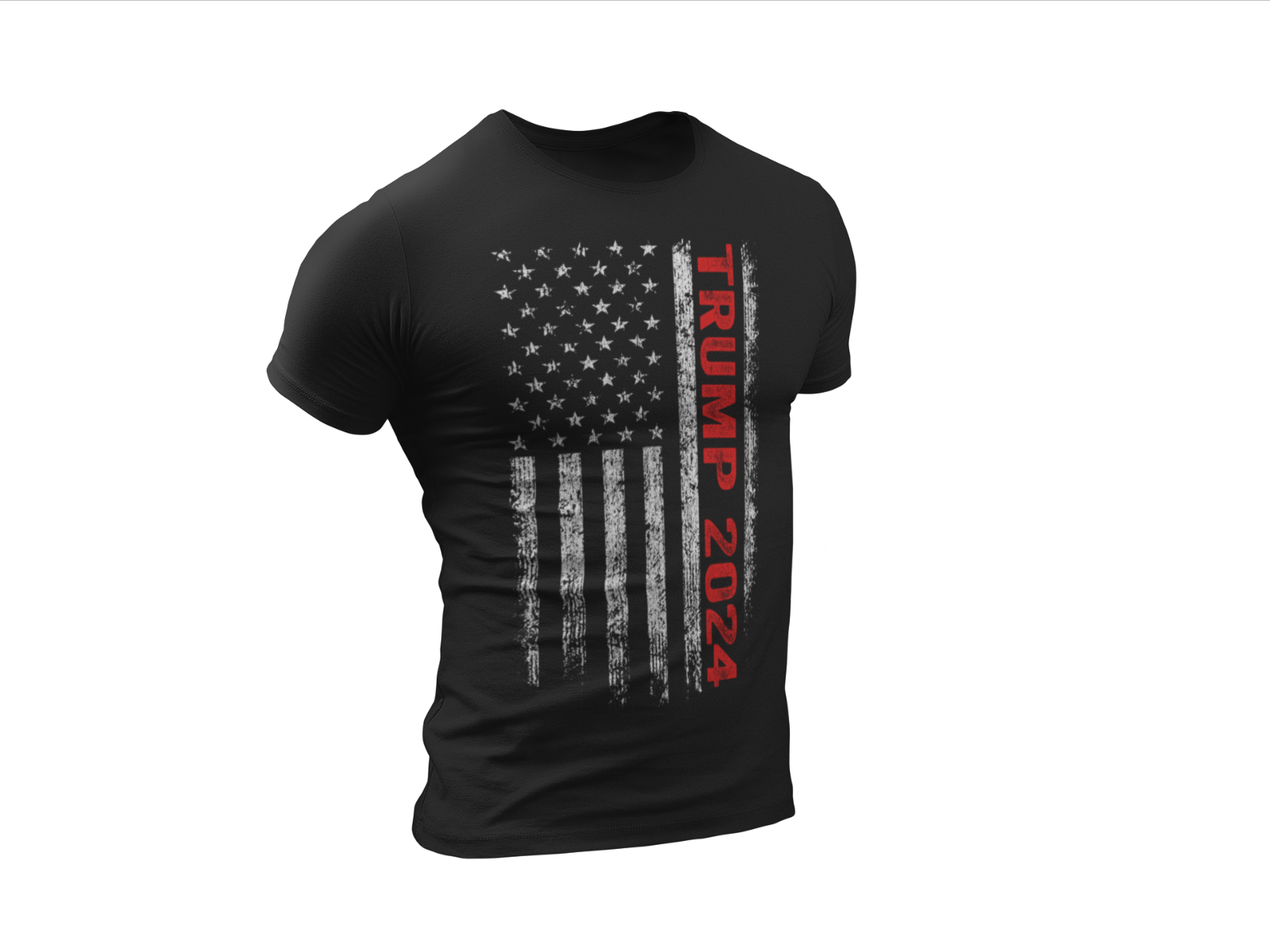 Trump 2024 DJT USA Flag Tshirt Donald Trump President Republican Trump