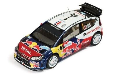 1/43 IXO RAM445 Citroen C4 WRC 2010 Rally de France Winners #1 Loeb & Elena New