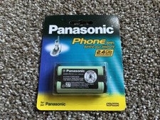 NEW 2 Panasonic HHR P513/1B 2.4V Cordless Phone Ni-MH Rechargeable Battery