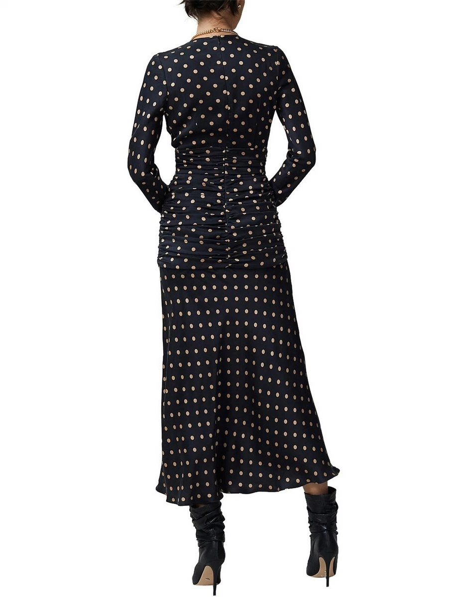 Bec and bridge black and white polka dot dress cheap