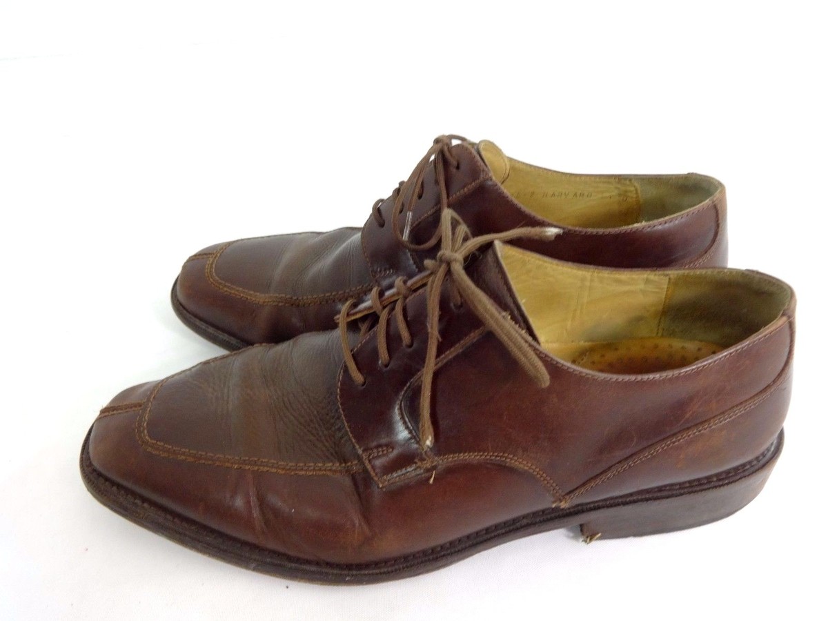 GIORGIO BRUTINI MENS BROWN LEATHER OXFORDS SIZE 11 D US | eBay