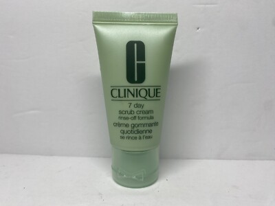 Clinique 7 Day Scrub Cream Rinse off Formula   1 Fl Oz   Without Box