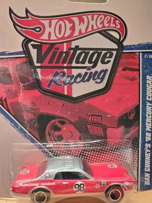 Hot Wheels 1968 Mercury Cougar - Larry's Garage Edition Mit Gummireifen