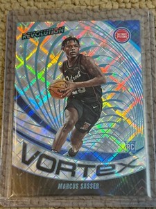 2023-24 Panini Revolution Vortex Cosmic RC #8 Marcus Sasser #D 80/99