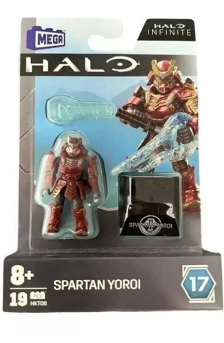 Mega Bloks Construx Halo Universe Heroes Series 17 Spartan Yoroi Samurai - Picture 2 of 4