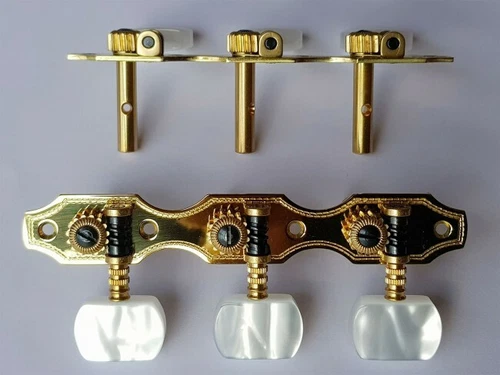 Rubner 110-S Slotted-Head Acoustic Guitar Tuners - for Guitar/Luthier