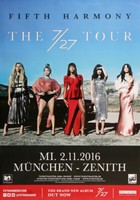 Fifth Harmony - The 7/25, MüNchen 2016 | Konzertplakat | Poster
