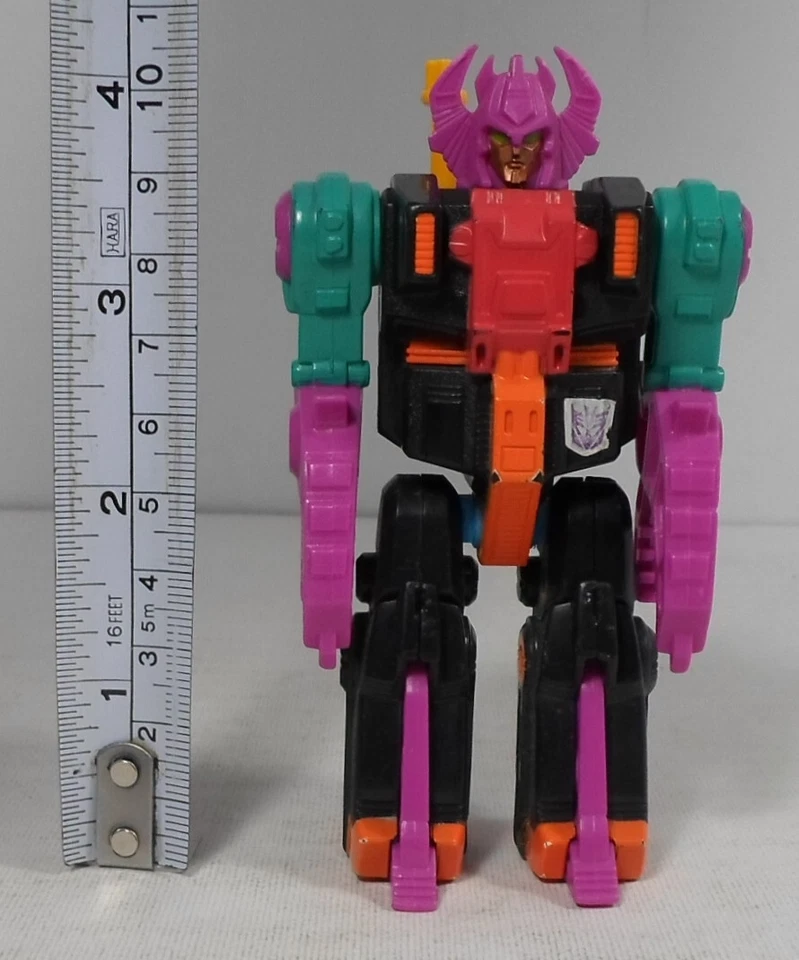 TRANSFORMERS G1 VTG 1991 EUROPE ACTION MASTERS ELITES DOUBLE PUNCH BLACK ZARAK B - Image 2 of 4