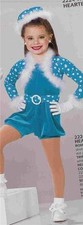 Dance Costume Blue Tap Ballet or Jazz Romper Heartbreaker