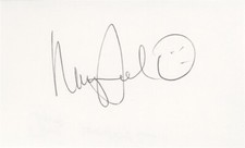 Nancy Lieberman- Signed Notecard (WNBA Player)