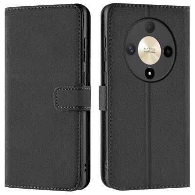 Book Case für Honor Magic 6 Lite Hülle Flip Cover Handy Tasche Schutz Hülle