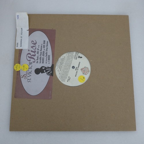 Sandra St Victor Rise PROMO SINGLE Vinyl Record Album - Picture 2 of 4