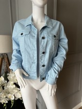 Ladies Noisy May Blue Denim Jacket Size M