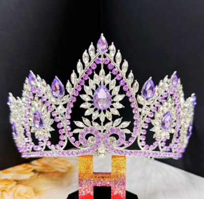 Flower crown, Wedding accessories, silver hair accessory  display picture 3