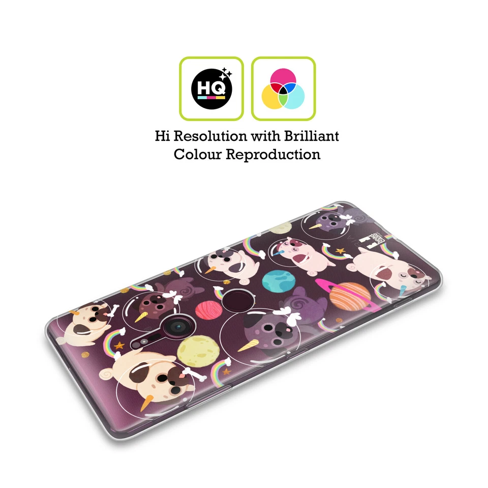 HEAD CASE DESIGNS SPACE UNICORNS SOFT GEL CASE & WALLPAPER FOR SONY PHONES 2 - Image 2 of 4