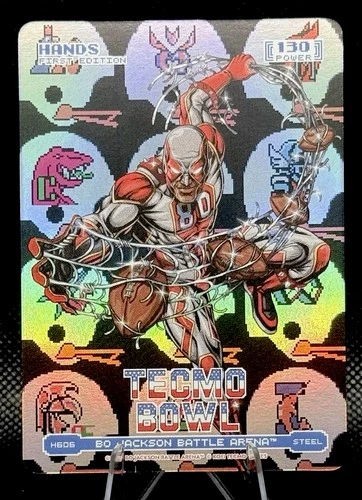 2026 Bo Jackson Battle Arena Tecmo Bowl Jerry “Hands” Rice  Steel Helmet