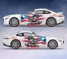 Japanese Inspired Anime Car Decal Both Side Jdm Skull Vinyl Side Decal Japanese Inspired Anime Car Decal Both Side Jdm Skull Vinyl Side Decal
