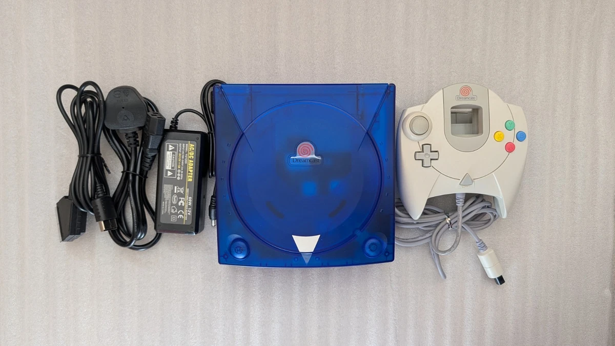 Console Sega Dreamcast NTSC-J (modifiée Région Free) - Complète Avec Manuel