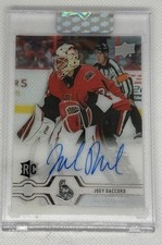 2019-20 Upper Deck Clear Cut Joey Daccord #CC-JD  Auto RC