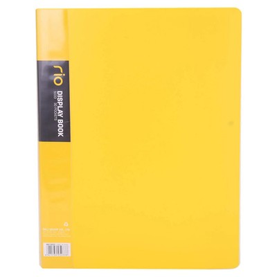 5902315578036 Album ofertowy Deli a4 40 koszulek seria RIO żółty DELI