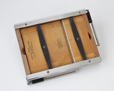 Kodak for 4x5 Negatives Adjustable Mask Wood Contact Print Frame w/ Metal Bars