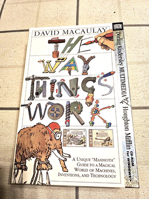 NEW SEALED - THE WAY THINGS WORK PC SOFTWARE  David Macaulay 1994 CD ROM Windows
