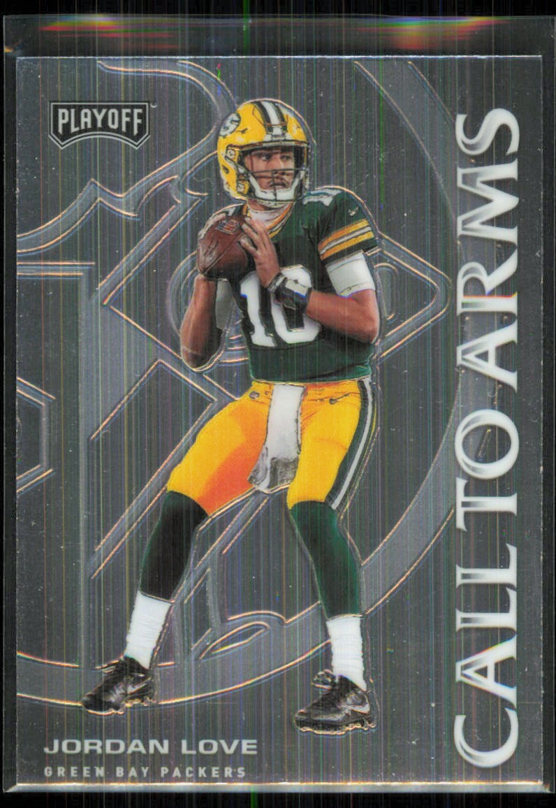 2020 Panini Playoff Call to Arms Jordan Love Rookie #CA-20